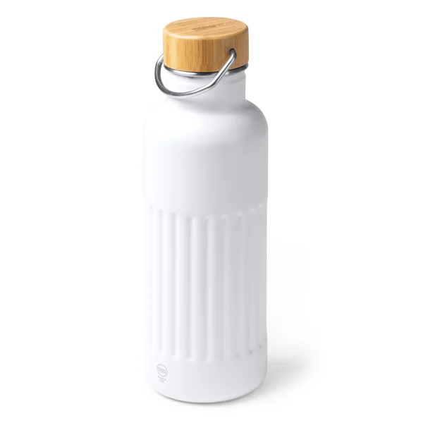 Bidón térmico tapa de bambú 500 ml · Nobuk