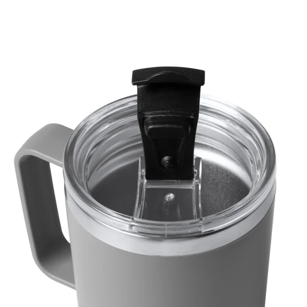 Taza doble capa acero y PP 500 ml · Kencher — otra vista